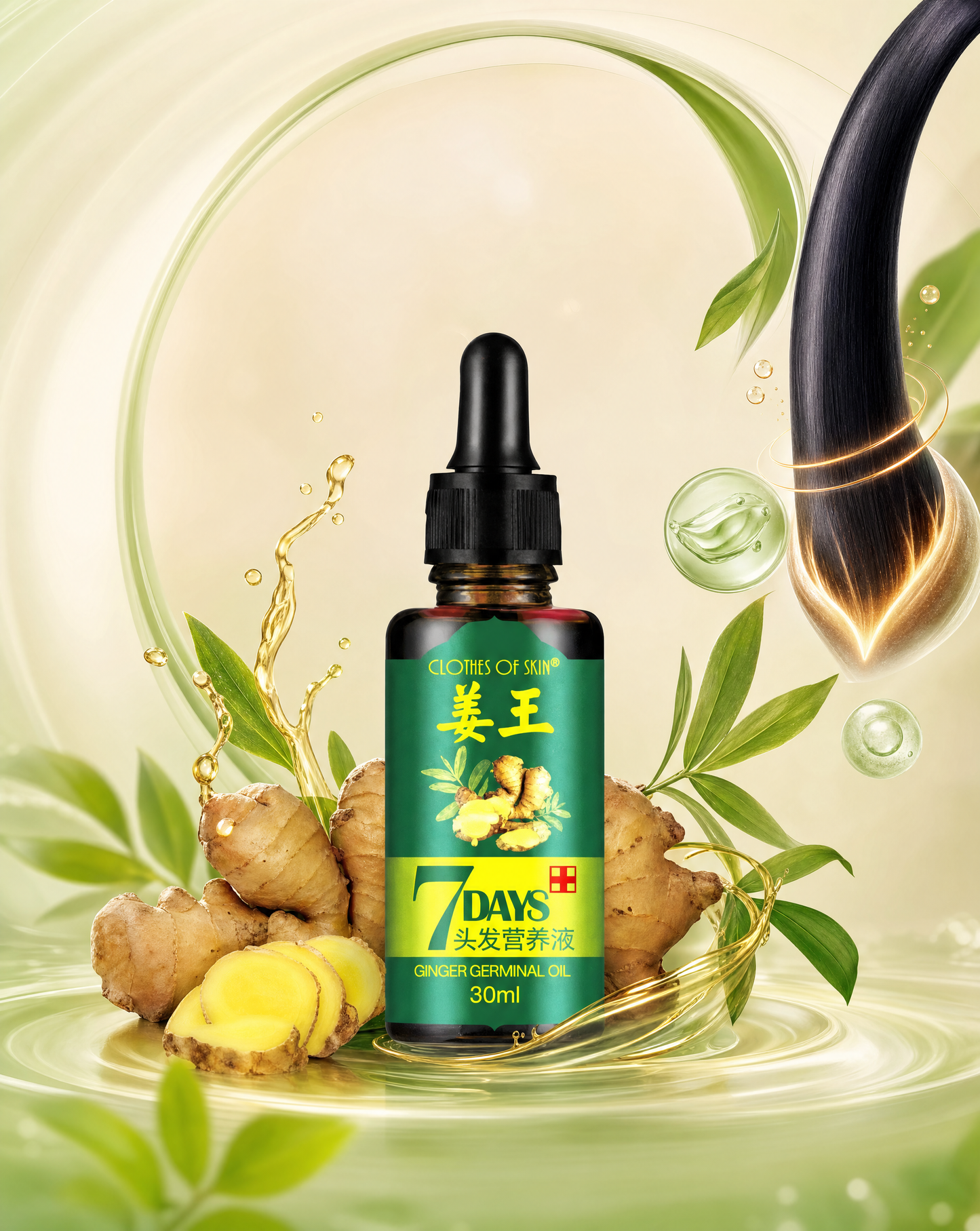 Ginger Hair Essential Oil
