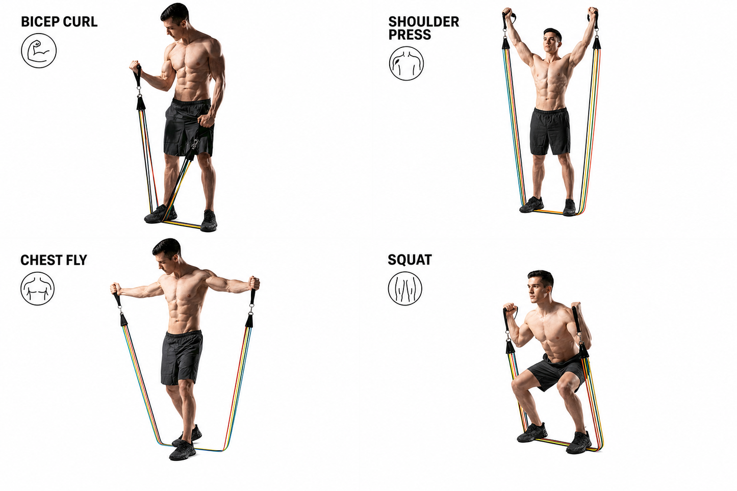 Premium Resistance Bands Training Kit